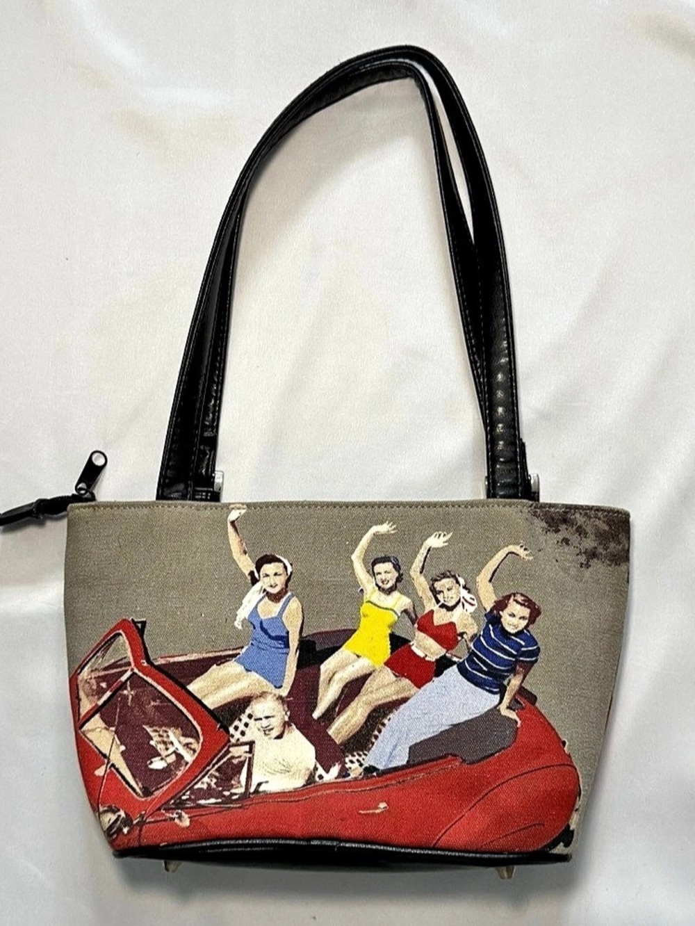 Retro 50s Beaded Handbag